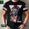 Sydney Swans Football Club AFL Halloween Michael Myers Personalized 3d Shirt