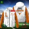 Texas Longhorns NCAA Personalized Windbreaker Outdoor Jacket