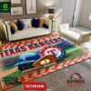 Texas Rangers MLB Custom Name Rug