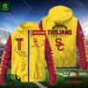 USC Trojans NCAA Personalized Windbreaker Outdoor Jacket