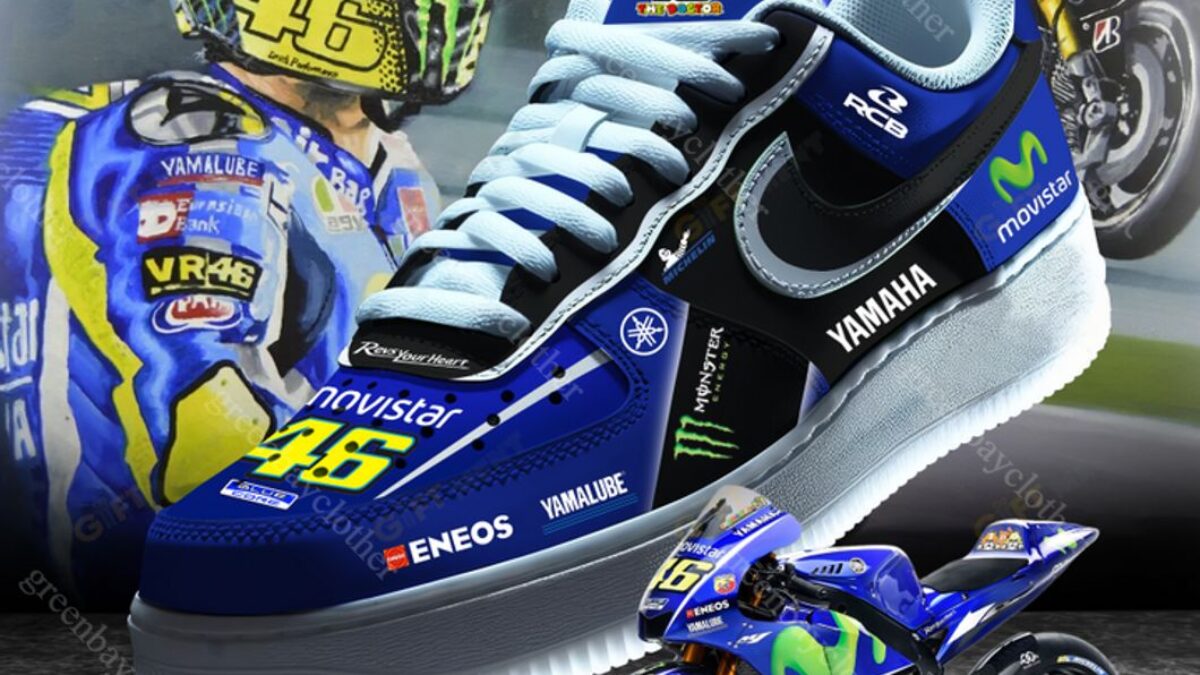 Free Shipping Valentino Rossi Air Force 1 Sneaker