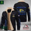 West Coast Eagles AFL Personalized Fleece Leather Jacket