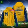 West Virginia Mountaineers NCAA Personalized Windbreaker Outdoor Jacket