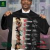 WESTSIDE Warren Eazy Snoop Tupac Short Ice Cube Dre E40 Shirt
