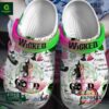 Wicked Pink Goes Good With Green Crocs Clogs Shoes