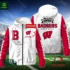Wisconsin Badgers NCAA Personalized Windbreaker Outdoor Jacket