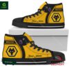 Wolverhampton Wanderers F.C Personalzied High Top Canvas Shoes