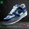 Yamaha Blue Motorcycles Personalized Air Force 1 Sneaker