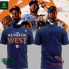 2024 Astros Fanatics Navy AL West Division Champions T-Shirt
