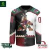 Arizona Coyotes Personalized 2024 Home Mix Away Hockey Jersey