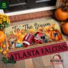 Atlanta Falcons NFL Personalized Halloween Doormat