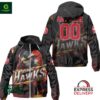 Atlanta Hawks NBA Personalized Windbreaker Jacket