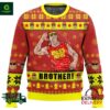 Brother Hulk Hogan Ugly Christmas Sweater