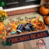 Chicago Bears NFL Personalized Halloween Doormat