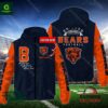 Chicago Bears NFL Personalized Windbreaker Outdoor Jacket