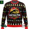 Christmas Park Jurassic Park Ugly Christmas Sweater