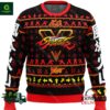 Christmas Ryu Street Fighter Ugly Christmas Sweater