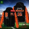 Cincinnati Bengals NFL Personalized Windbreaker Outdoor Jacket