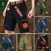 Clemson Tigers NCAA Personalized Cargo Short