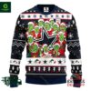 Detroit Tigers Grinch Ugly Christmas Sweater