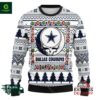 Dallas Cowboys NFL Grateful Dead Ugly Christmas Sweater
