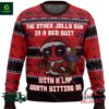 Deadpool Jolly Red Guy Ugly Christmas Sweater