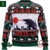 FaLaLaLa Godzil-La Godzilla Ugly Christmas Sweater