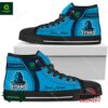 Gold Coast Titans NRL Personalized High Top Canvas Shoes