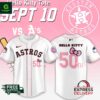 Hello Kitty 50th 2024 Houston Astros Baseball Jersey