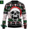 Ho Ho Ho Santa Skull Xmas Ugly Christmas Sweater