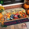 Houston Texans NFL Personalized Halloween Doormat
