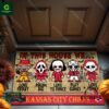 Kansas City Chiefs NFL In This House We Halloween Doormat
