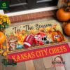 Kansas City Chiefs NFL Personalized Halloween Doormat