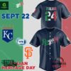 Kansas City Royals 2024 Italian Heritage Day Baseball Jersey