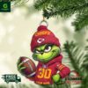 KC Chiefs NFL Grinch Personalized Ornament