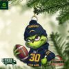 LA Chargers NFL Grinch Personalized Ornament