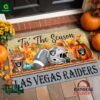 Las Vegas Raiders NFL Personalized Halloween Doormat