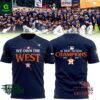 Limited Edition Houston Astros American League West Champions 2024 Tshirt