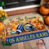 Los Angeles Rams NFL Personalized Halloween Doormat