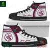 Manly Warringah Sea Eagles NRL Personalized High Top Canvas Shoes