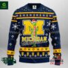 Michigan Wolverines Funny Grinch Ugly Christmas Sweater