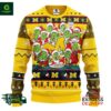 Michigan Wolverines NFL 12 Grinch Xmas Day Ugly Christmas Sweater