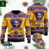 Minnesota Vikings Custom Name Ugly Christmas Sweater