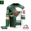 Minnesota Wild Personalized 2024 Home Mix Away Hockey Jersey