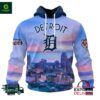 MLB Detroit Tigers Special Cityscape Hoodie