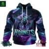 NBA Charlotte Hornets Special Realistic Team Logo Design Hoodie