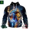 NBA Golden State Warriors Special Realistic Team Logo Design Hoodie