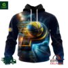 NBA Indiana Pacers Special Realistic Team Logo Design Hoodie