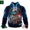 NBA Los Angeles Clippers Special Realistic Team Logo Design Hoodie