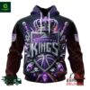 NBA Sacramento Kings Special Realistic Team Logo Design Hoodie